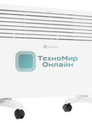 Конвектор электрический Primera PHP-1500-MXB, белый, 1500 Вт, 20 м2, термостат