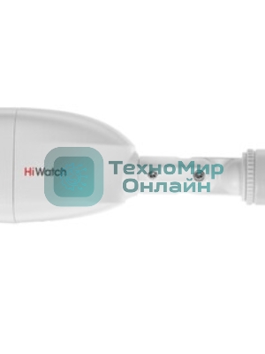 Камера видеонаблюдения аналоговая HiWatch DS-T200A(B) (3.6мм) 3.6-3.6мм HD-TVI цв. корп.:белый