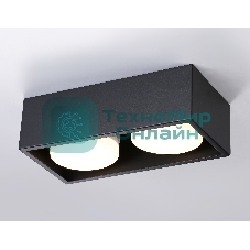Светильник накладной TN70829/2 BK черный GX53/2 max 12W 200*100*60