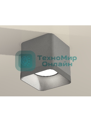 Светильник Ambrella Light XS7807003 SGR/SSL серый песок/серебро песок MR16 GU5.3 (C7807, N7703)