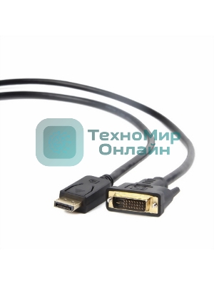 Кабель-переходник Cablexpert DisplayPort (M) в DVI-D (M) 1.8м (CC-DPM-DVIM-6)