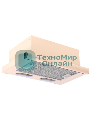 Вытяжка встраиваемая Elikor Интегра 60П-400-В2Л кремовый, 60 см, 400 куб. м/ч, 55 дБ