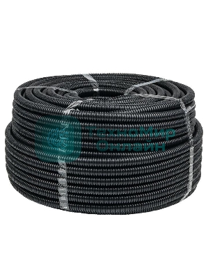 Труба гофр. FRHF с зондом d20 мм (100 м) черная Plast EKF PROxima FRHF-20 EKF