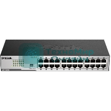 Коммутатор неуправляемый D-Link DGS-1024D с 24 портами 10/100/1000Base-T и функцией энергосбережения