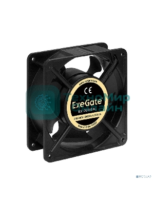 Вентилятор для корпуса ExeGate EX12038BAL черный, 120 мм, 2700 об/мин, 42 дБ