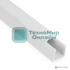 Кабель-канал 25х16 L2000 пластик белый Рувинил РКК-25х16