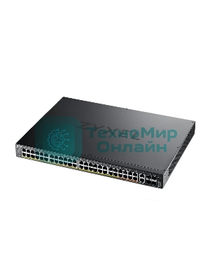 Коммутатор Zyxel NebulaFlex Pro L3 Access XGS2220-54HP, rack 19
