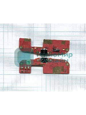 Разъем Micro USB для HTC Desire 300 (плата с системным разъемом)