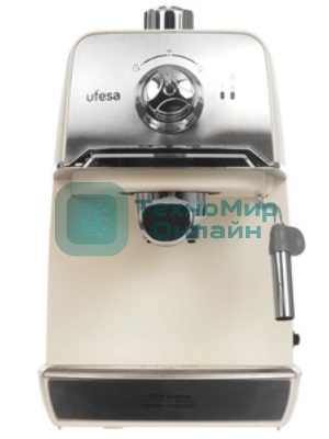 Кофеварка рожковая Ufesa PALERMO WHITE белый, исп. кофе - молотый, 1.5 л, 1350 Вт, 20 бар