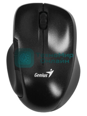 Мышь беспроводная Genius Ergo 8200S черный, 1200 dpi, радиоканал, USB, кнопки - 5