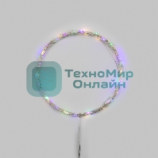 Гирлянда светодиодная Роса 5м 50 LED МУЛЬТИКОЛОР IP20 2хАА (в комплект не входят) NEON-NIGHT