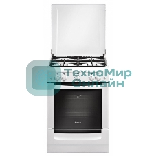 Плита газовая Gefest ПГ 6100-01 белый, конфорок 4 шт, духовка 52 л, 60 см x 85 см x 60 см