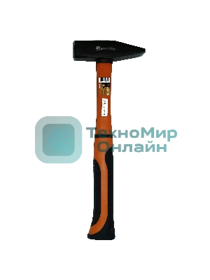 Молоток 600гр. Квадратный боек, фиберглассовая двухкомпонентная ручка
