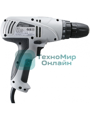 Дрель-шуруповерт ИНТЕРСКОЛ ДШ-10/260Э, 260 Вт, 25 Нм, щеточный