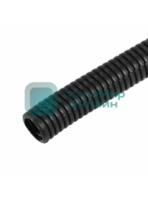 Трубa автомобильная гофрированная ПП, Ø4,6 мм, разрезная, бухтa 50 м/уп.