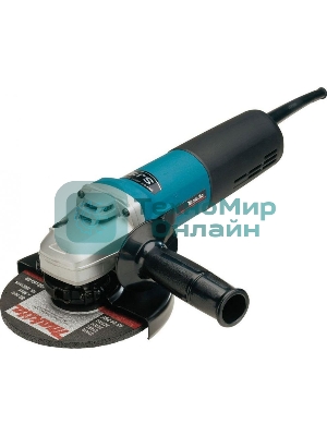 Угловая шлифовальная машина машина Makita 9565CVR 1400Вт 12000об/мин рез.шпин.:M14 d=125мм