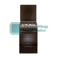 Плита комбинированная Gefest ПГЭ 5102-02 0001 коричневый, конфорок 4 газовых, духовка 55 л, 50 см x 85 см x 58.5 см