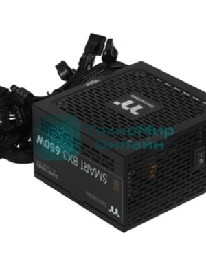 Блок питания Thermaltake Smart BM3 (PS-SPD-0650MNFABE-3), 650Вт, 80 PLUS Bronze, 120мм, модульный, черный