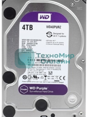 Жесткий диск Western Digital Purple PRO WD221PURP 22Tb 3.5