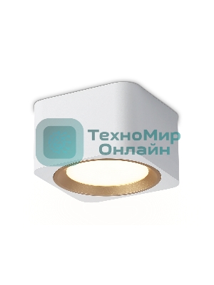 Светильник накладной TN70831 WH/GD белый/золото GX53 max 12W 96*96*60
