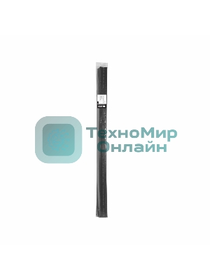 Термоусаживаемая трубка клеевая Rexant 32,0/8,0 мм, (4:1) черная, упаковка 5 шт. по 1 м