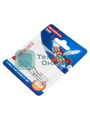 Соединительная гильза Rexant L-15 мм, 0.5-1.5 мм², ГМЛ (DIN) 1,5/BN1.25, в упак. 10 шт.