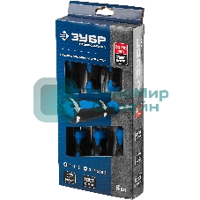 Набор отверточный Зубр 25239 6 предметов