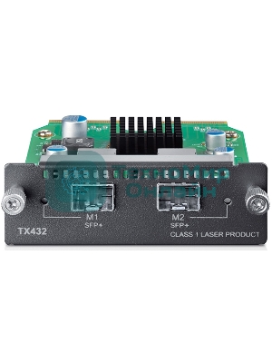 Модуль SFP TP-LINK TX432 10-гигабитный 2-портовый модуль SFP+