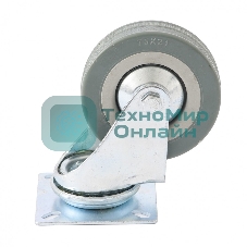 Колесо Сибртех поворотное d-75мм крепление  платформенное