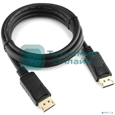 Кабель DisplayPort Cablexpert CC-DP3-2M, v1.3, 2м, 20M/20M, черный, экран, пакет