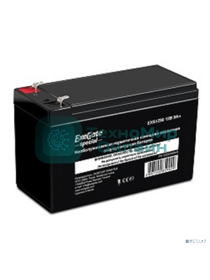 Батарея для ИБП ExeGate ES252438RUS DTM 1209/EXS1290 (12V 9Ah 1234W) клеммы F1