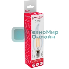 Лампа светодиодная Hiper THOMSON LED FILAMENT TAIL CANDLE 7W 750Lm E14 6500K