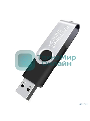 Флешка USB KingPrice KPFD2 (KPFD2A008ABK), 8Gb, USB 2.0, R/W 15/5, черный