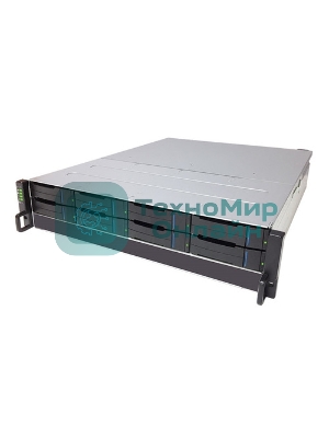Система хранения данных EonStor GSe Pro 3000 2U/8bay,single subsystem,4x1G iSCSI ports,1xUSB 3.0,2xhos board,1x4Gb RAM,2x(PSU+FAN),8xSATA SFF/LFF,1xRail kit(GSe Pro 3008RP-C)