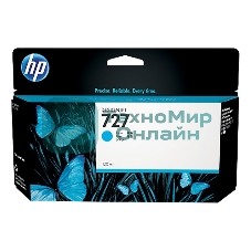 Картридж струйный HP 727 B3P19A голубой для HP DJ T920/T1500 (130мл)