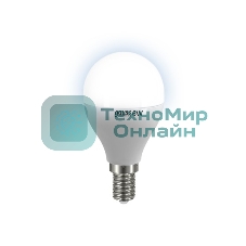 Лампа светодиодная LED Gauss 6Вт E14 220В 4100К Elementary шар 53126