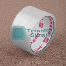 Скотч упаковочный Rexant 48 мм х 50 мкм, прозрачный, рулон 36 м