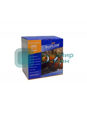Фотобумага микропористая глянцевая БГ-260-10х15-м-500, 260 г/м2, 10х15, 500 л, 5760 dpi (Mi) ProfiLine