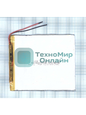 Аккумулятор Li-Pol (батарея) 3x110x120мм 2pin 3.7V/6500mAh