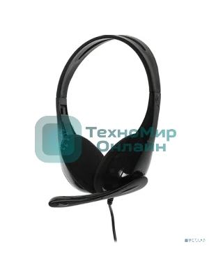 Гарнитура A4Tech HU-9 чёрный, проводная