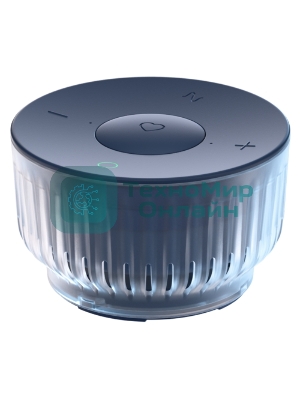 Умная колонка SBER Boom Mini 2, 5Вт, компактная, 1 динамик, GigaChat, Magnetic Sound, Мультирум, Детектор шума, Wi-Fi, Bluetooth 5.0, Салют, синий