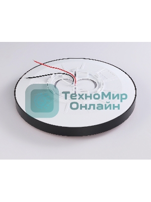 Потолочный светодиодный светильник Ambrella light FZ1248 BK черный IP54 30W 5000K D380*60 (Без ПДУ)