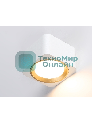 Светильник накладной TN70831 WH/GD белый/золото GX53 max 12W 96*96*60