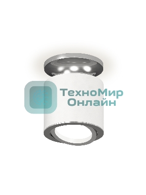 Светильник Ambrella Light XS7401100 SWH/PSL белый песок/серебро полированное MR16 GU5.3 (N7927, C7401, N7003)