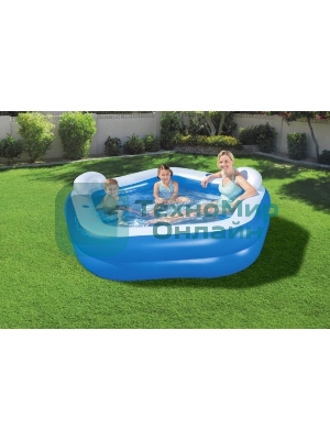 Надувной бассейн Bestway 54153 BW 213х206х69 см