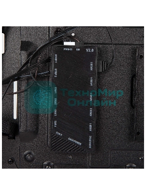 Компьютерный корпус Hiper PB81 черный без БП ATX 3x120мм 2xUSB2.0 2xUSB3.0 audio bott PSU