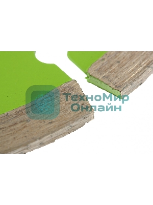 Диск алмазный Сибртех отрезной сегментный, 125 х 22,2 мм