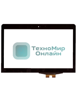 Сенсорное стекло (тачскрин) для Lenovo ThinkPad Edge E431 Touch, черное