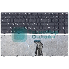 Клавиатура для ноутбука Lenovo G500 G505 G505A G510 G700 G700A G710 черная с черной рамкой