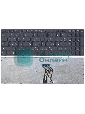 Клавиатура для ноутбука Lenovo G500 G505 G505A G510 G700 G700A G710 черная с черной рамкой